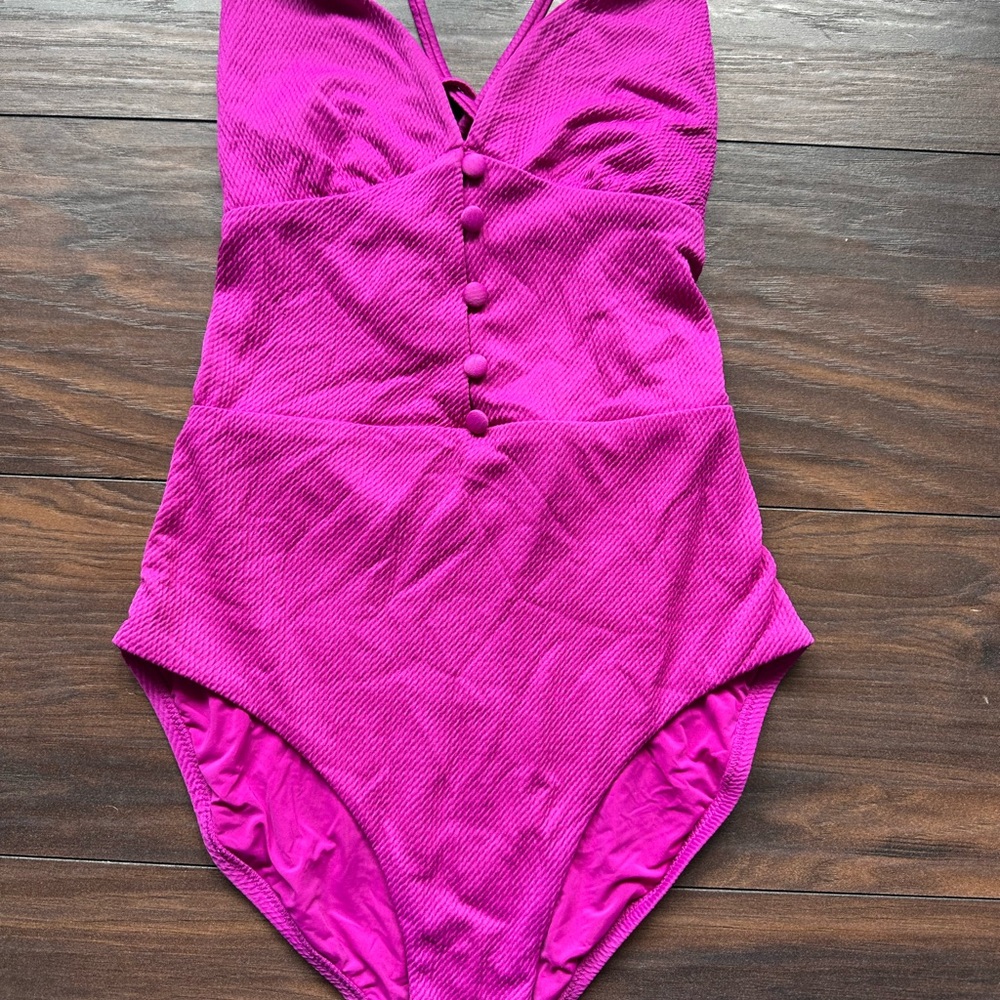 Red Carter one piece Swimsuit